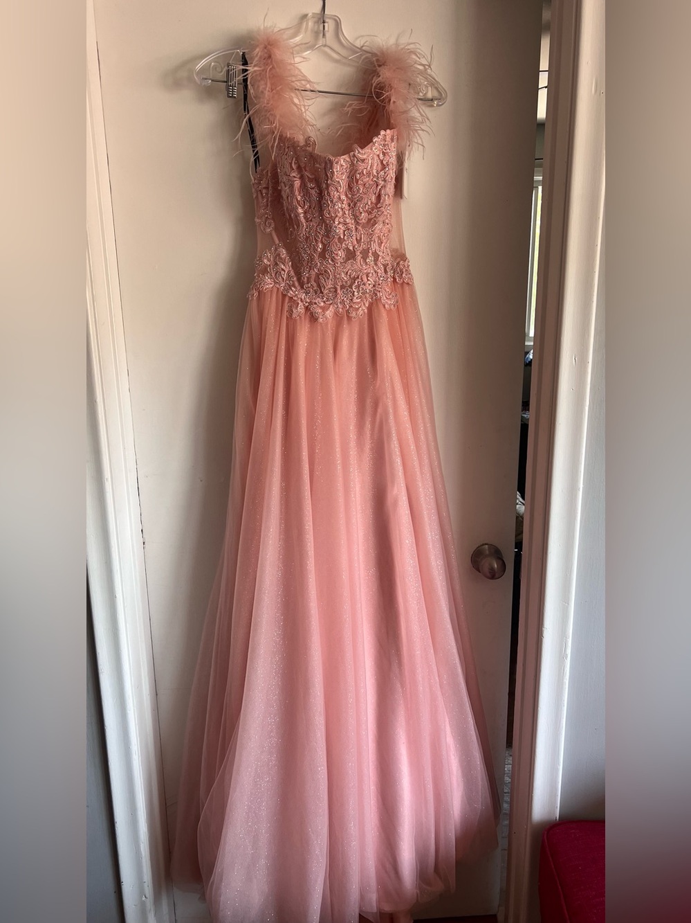 NWT Alyce Paris French Pink Formal Prom Gown – Size 2 – Style 61328